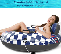 Jasonwell Inflatable River Tube Float - Large / Darkblue - image 3