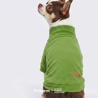 Fitwarm 3 Pack Classic Fleece Dog Sweater - Medium / Bright Blue Green Brown - image 3