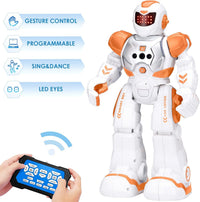 KingsDragon Robots Toy for Kids - Orange - image 2