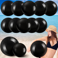 Sinmoe 12 pack white beach balls in 16 and 24 inch sizes, inflated - view 3