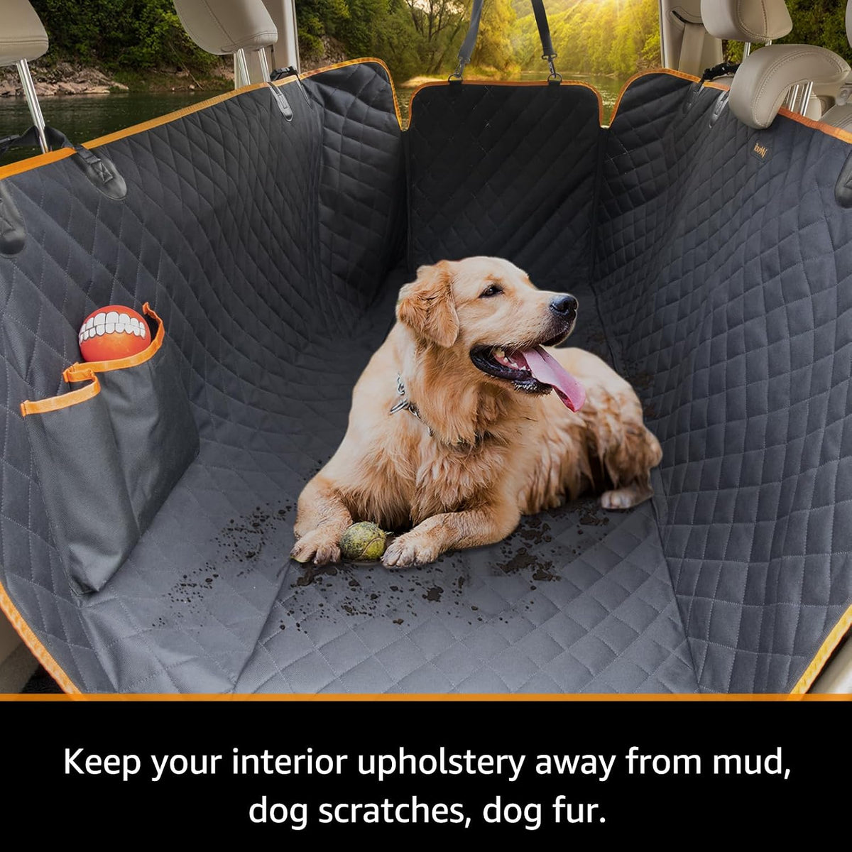 Dog Car Seat Covers 100% Waterproof - Truck - image 2