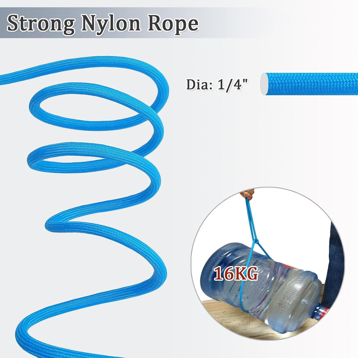 WYuZe 5ft Puppy Leash for Small Dogs Cats - Blue / 5 FT (3~18 lbs) - image 4