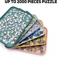 Nariolar extra-large stackable puzzle sorting trays in 6 colors - view 7