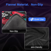 Flannel Dance Mat, 2-Player TV Game, Christmas Gift for Kids - image 2
