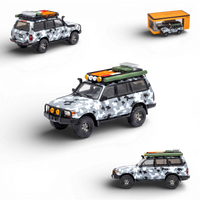 GCD Toyota Land Cruiser LC80 Digital Camouflage - Accessories Included 1:64