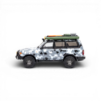 GCD Toyota Land Cruiser LC80 Digital Camouflage - Accessories Included 1:64
