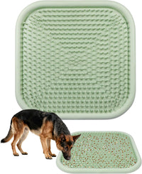 Silicone Snuffle Mat for Dogs 23.6"x 15.7" Large Slow Feeder Mat - Green:23.6"x23.6"
