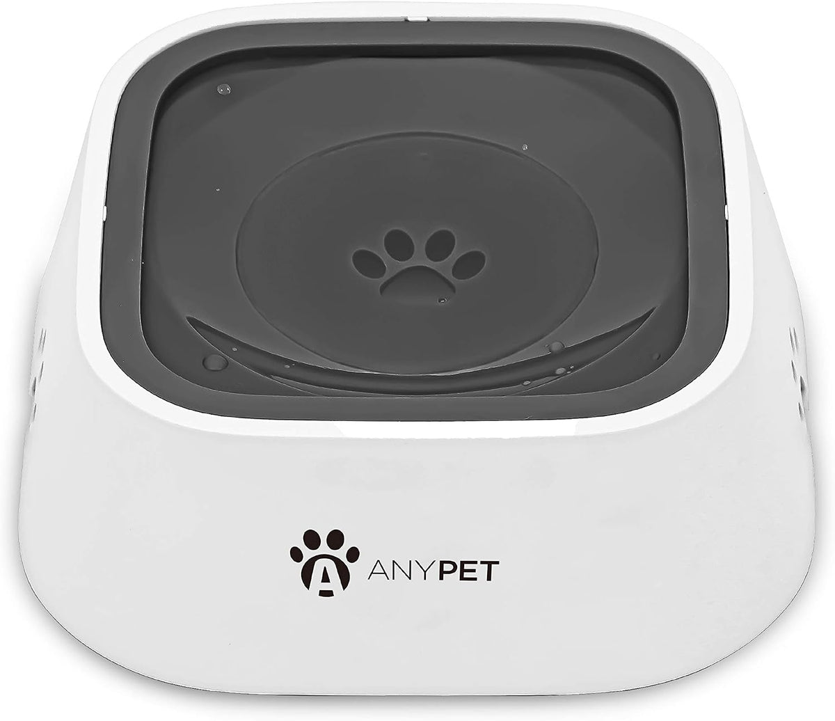No-Spill Dog Water Bowl, Anti-Splash Pet Slow Drinking Water Feeder, Spill Proof Travel Bowls - 1 Count (Pack of 1)