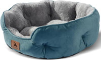 Small Dog Bed for Small Dogs, Cat Beds for Indoor Cats - Medium (Pack of 1) / Teal