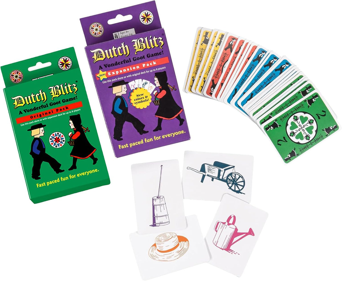 Dutch Blitz Card Game - Original Fast Paced Family Game with 160 Cards – Fun for Kids & Family - Original + Expansion - image 2