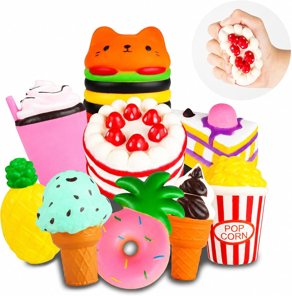 YOYI 9 Pack Slow Rising Squishy Toys