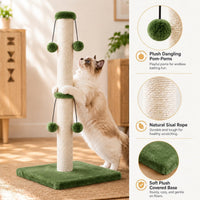 Dimaka 29in Cat Scratching Post - Green / 34 inches for Large Cats - image 3