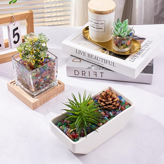 3 Lb Cat Eye Stones Aquarium Gravel Rocks for Fish Tank, Fish Tank Rocks Gravel Betta Fish Colorful Marbles for Vases Filler, Garden and Fish Tank Decoration