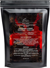 Baccarat Carpet Freshener Powder Refill 36 oz | Powerful Odor Eliminator for Home | Upholstery Deodorizer | Carpet Deodorizer | Pet Urine | Cat Litter Box | Enchanted Rouge Fragrance