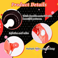 40 Inch Vibrant Spider-Themed Number Foil Balloons - Black Red / 3 - image 4