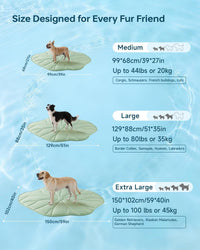 BG-BABYGO Dog Cooling Mat - Green / Large - image 4
