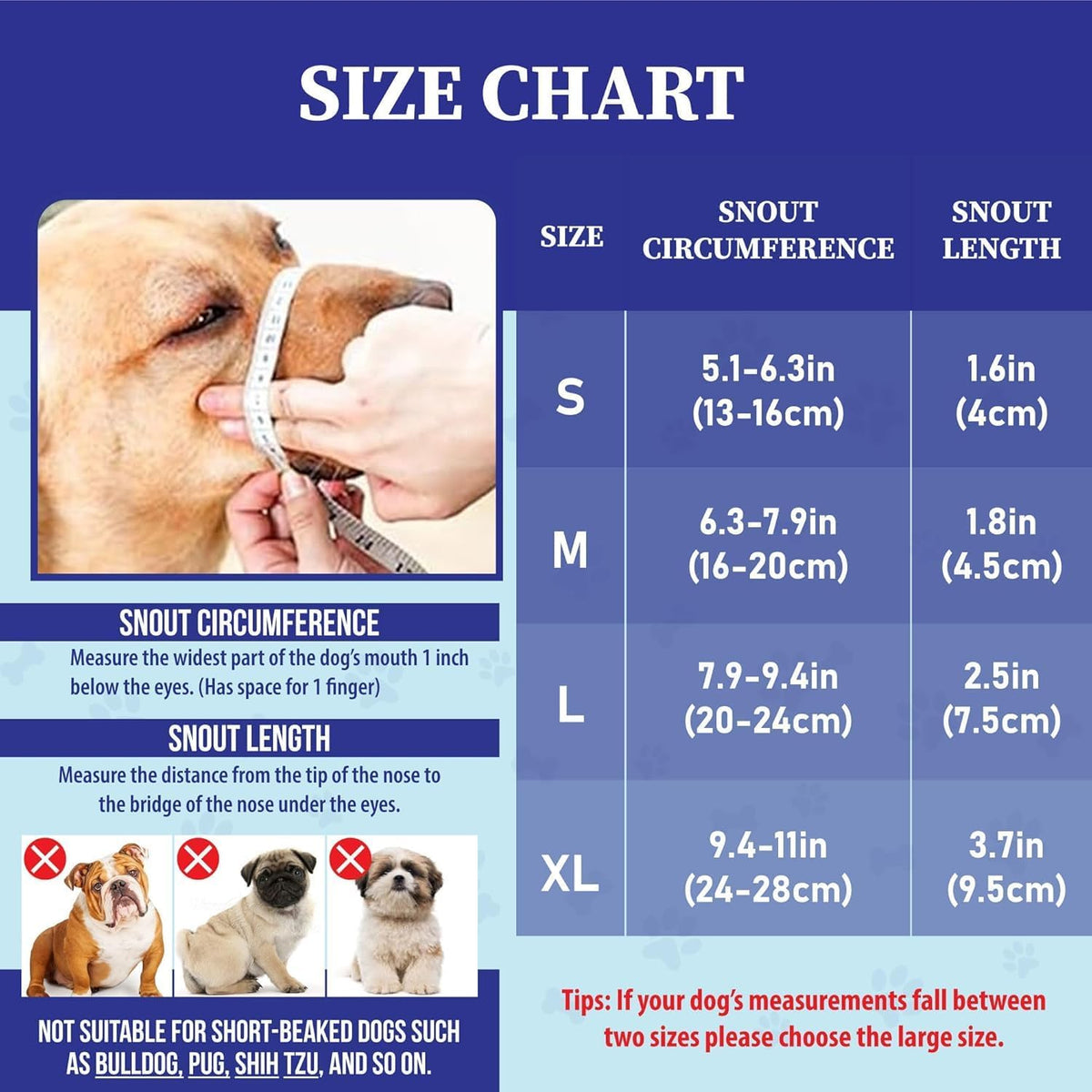 Dog Muzzle for Large Dogs, Air Mesh Muzzle for Large Sized Dog - XXL / Breathable Mesh - image 4