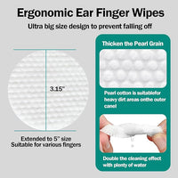 Eyes Wipes for Dogs & Cats Dog Cleaning Grooming Deodorizing Wipes Kit Wash Cleaner for Eyes Wrinkle Face Gently Remove Tear Stain Eye Debris 25pcs Unscented