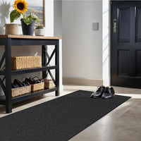 Door Floor Mat Commercial Grade Large Size 3' x 5'Heavy Duty Tough Entry Collection Slip Skid Entrance Mat with Rubber Backing Low Profile and Easy to Clean Indoor Outdoor Rug