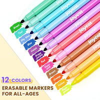 JoyCat 10 Color Changing Markers for Kids Ages 4-8 - Erasable Markers - image 3