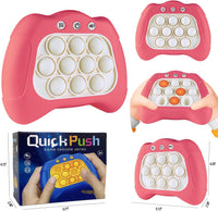 Intoypad Handheld Speed Push Pop Game Fun Sensory Fidget Toy for Kids - Pink - image 4