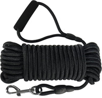 Vivifying Floating Long Dog Leash - 32ft / Black