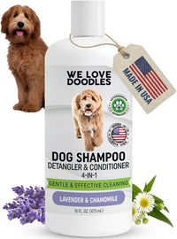 Puppy Shampoo and Conditioner, Tearless Puppy Wash - Dog Shampoo - Lavender