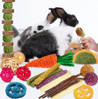 YIXUND Rabbit & Guinea Pig Toys - 27 Pcs - image 3