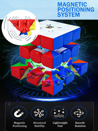 CFMOUR stickerless 2x2 and 3x3 speed cube set in gift box - view 23