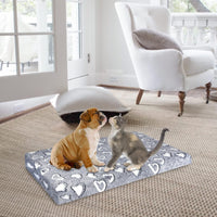 VANKEAN Waterproof Reversible Crate Mat Cool/Warm Washable Joint - M / Grey - image 3