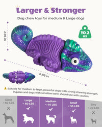 Tough Dog Toys for Aggressive Chewers, Squeaky Dog Chew Toys – Essentials for Dogs - image 2