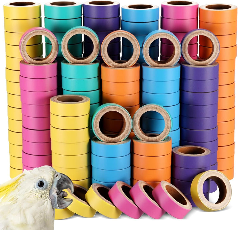 Skyygemm 60 Pcs Parrot Toys Macaw Toys Bulk for Medium Large Birds – Essentials for Birds - 180