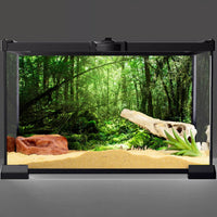 36x24 in Forest Terrarium Backdrop Green Tree Reptile Habitat - 30x12in/75x30cm - image 2