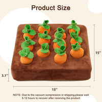 Snuffle Mat & Carrot Puzzle Toy for Dogs - NORMAL - image 4