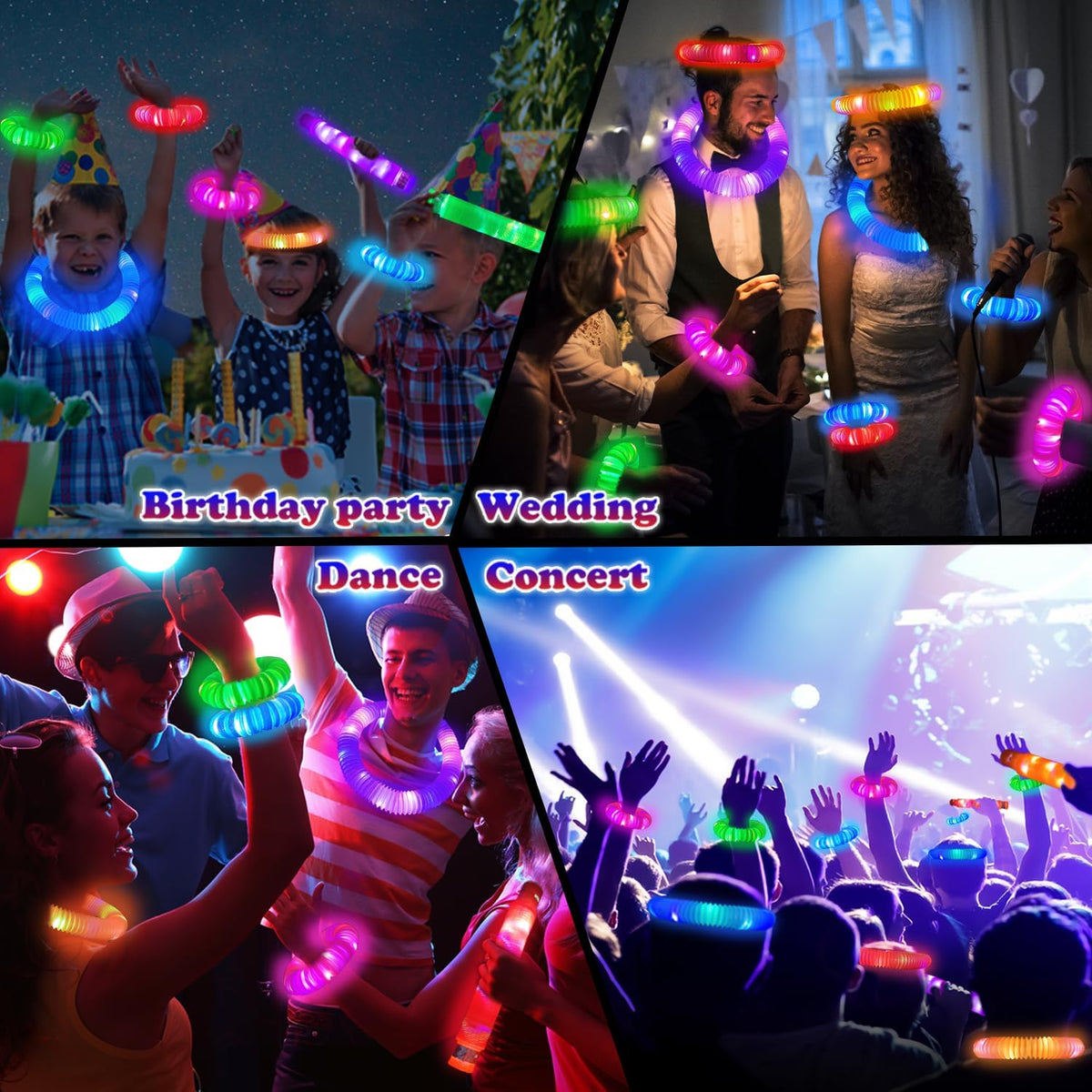 Halloween Glow Sticks for Kids 12-96 PCS - 24 - image 3