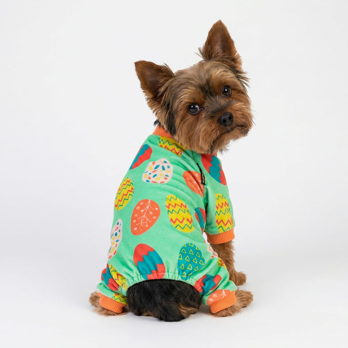 Fitwarm Funny Duck Dog Pajamas - Easter Egg / Small - image 3