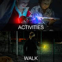 KIRALUMI 8 Pack LED Light Up Bracelets, 3 Modes - Multicolor - 40 PCS - image 3