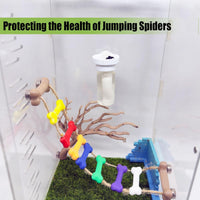 Jumping Spider Water Dispenser, Magnetic Hanging Feeder - White / 10ML - image 3
