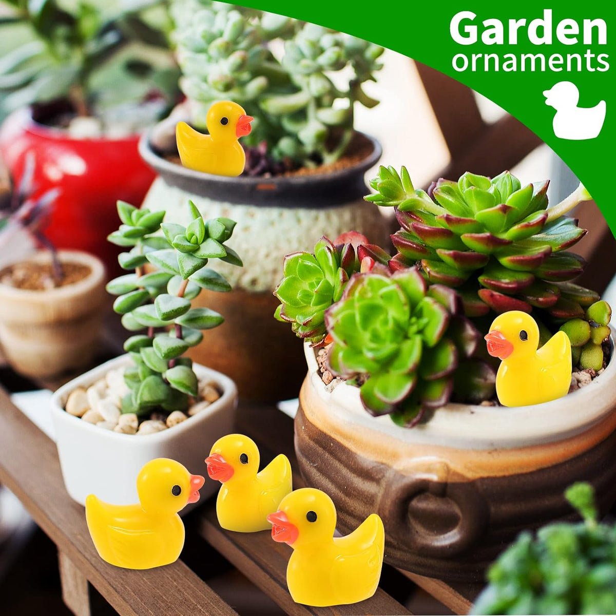 EKisemio100 Pcs Mini Resin Ducks Bulk - 200 - image 4