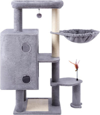 HUITREE 45in Cat Tree Tower with Big Condo for Indoor Cats - 336G - image 2