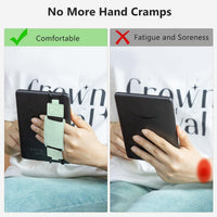 CoBak 2 Pack Secure Hand Strap for Ebook Reader - Sage green-2 Pack / 6-7.5" - image 2