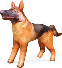 Jet Creations 37" Inflatable Standing Cow - German Shepherd: Black Tan