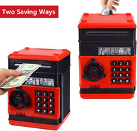 HUSAN rose gold electronic ATM piggy bank for kids with password keypad - view 34