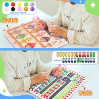 Ice Cream Magnetic Color and Number Maze - Magnet Toys - Ice Cream + Parking Lot - image 4