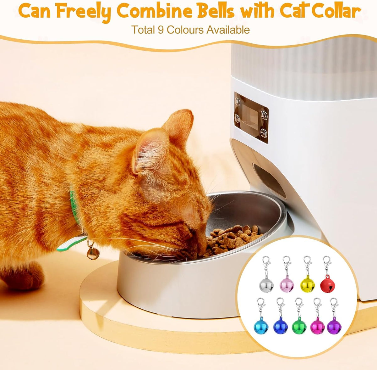 Kerros Cat Collar Bells for Cats and Small Dogs - image 4