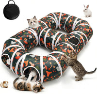 Cat Tunnel for Indoor Entertainment - 8-shaped