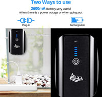 AQQA Aquarium Air Pump Battery Powered USB Rechargeable Aerator - 5W(0-160gallon) - image 2