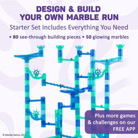 Marble Genius Marble Run Starter Set STEM Toy for Kids Ages 4-12 – Fun for Kids & Family - Ocean - image 3
