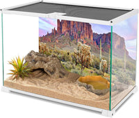 AWERT 36x18 in Desert Cactus Terrarium Backdrop Reptile Habitat - 36x18in/90x45cm - image 3