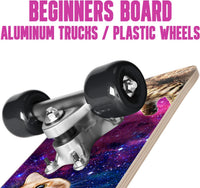 Rude Boyz 24 inch mini cruiser skateboard for kids with aluminium trucks - view 11